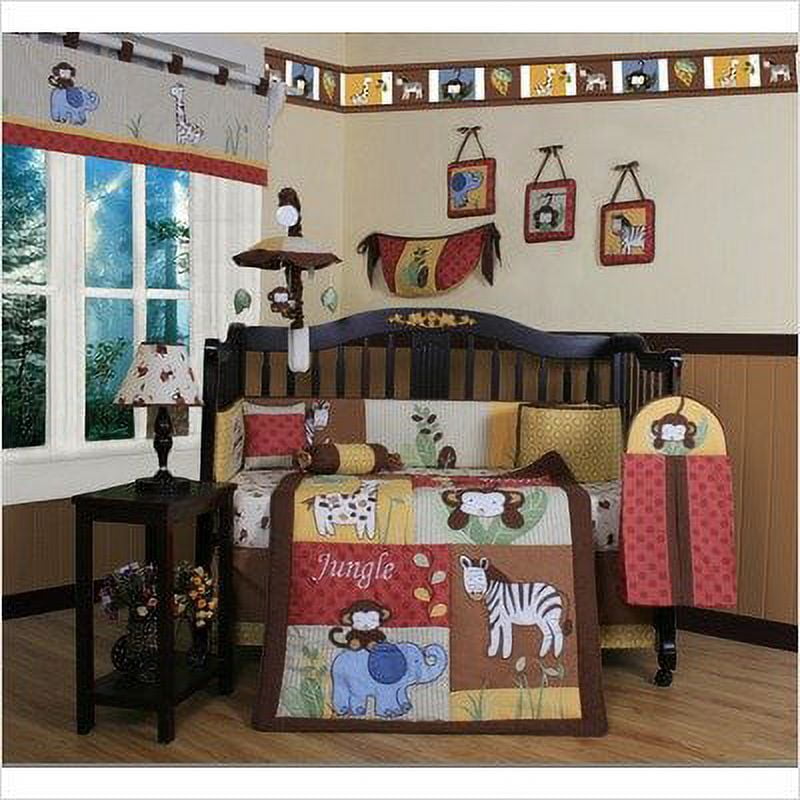 Geenny 13 piece 2025 crib bedding set