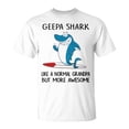 thumbnail image 1 of Geepa Grandpa Geepa Shark Like A Normal Grandpa But More Awesome TShirt, 1 of 6