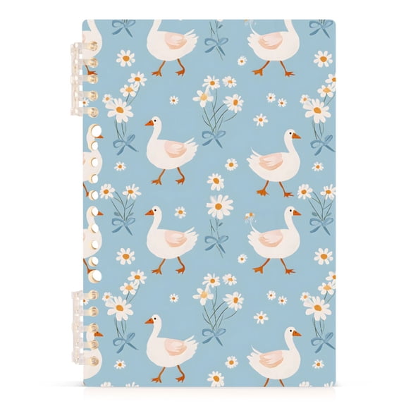 Crane A5 Notebook Set of 2 Refillable 60 Sheets Detachable Ring Binder ...