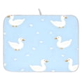 thumbnail image 1 of Geese Dot Pattern Drying Dish Mat Quick Drying Absorbent Soft Durable for Kitchen 18" x 24", 1 of 10