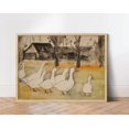 thumbnail image 1 of Geese Poster, Geese Wall Decor, Bird Watercolor Print, Antique Duck Painting, Farmhouse Wall Art, Cottagecore Home Decor Wall Art, Modern Wall Decor, 24x36 UNFRAMED, 1 of 2