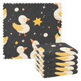 thumbnail image 1 of Geese Star Pattern Dish Towels 6 Pack Kitchen Cleaning Dish Cloths Absorbent Reuseable Cleaning Cloths 11'' x 11'', 1 of 9