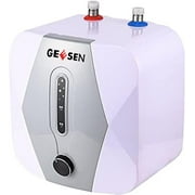 Geesen  10L 3Gallon Large Capacity Compact Size Instant Electric Tank Hot Water Heater Mini Instant Tankless Shower for Kitchen Bathroom