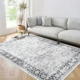 thumbnail image 1 of Geetinfly 10*13FT Area Rugs 1150Gsm 100% Polyester Rug 350Gsm Velvet Weight Pearl Velvet Washed Back Folding Printed Carpet - Persian - Mottled Fragrance Gray tone, 1 of 7