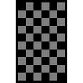 thumbnail image 1 of Geetinfly 10FT Area Rugs 320Gsm Pp Tube Plastic Woven Outdoor Carpet - Modern - Checkerboard BlackGray, 1 of 8