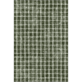 thumbnail image 1 of Geetinfly 2*6FT Area Rugs 100% Polyester Rug 360G Fleece Weight Imitation Cashmere Modern-Revival Style green, 1 of 8