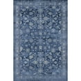 thumbnail image 1 of Geetinfly 2*6FT Area Rugs 1200Gsm 100% Polyester Rug 350Gsm Velvet Weight Pearl Velvet Washed Back Folding Simulation Printed Carpet Xm-Persia-Falling Flowers Blue tint, 1 of 8