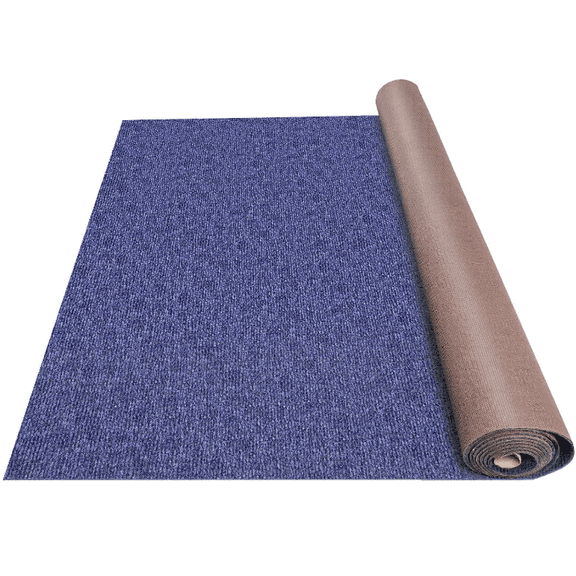 Geetinfly 29.5FT Area Rugs Marine Carpet Boat Flooring Rugs Indoor/Outdoor Mat Suitable for Patio Decks TPR Non-Slip Base Blue Waterproof Perfect for Outdoor Use and Camping Adventures Blue