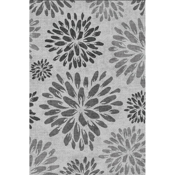 Geetinfly 5*7FT Area Rugs 1150Gsm 100% Polyester Rug 350Gsm Velvet Weight Pearl Velvet Washed Back Folding Simulation Printed Carpet Xm-Modern-Flying Leaf Dance Gray tone