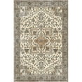 thumbnail image 1 of Geetinfly 5*7FT Area Rugs 1150Gsm 100% Polyester Rug 350Gsm Velvet Weight Pearl Velvet Washed Back Folding Simulation Printed Carpet Xm-Persia-Kuang Yi Liu Fang Beige, 1 of 7