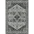 thumbnail image 1 of Geetinfly 8*10FT Area Rugs 1150Gsm 100% Polyester Rug 350Gsm Velvet Weight Pearl Velvet Washed Back Folding Simulation Printed Carpet Xm-Persia-Kuang Yi Liu Fang Black and gray, 1 of 7