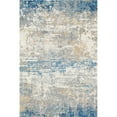 thumbnail image 1 of Geetinfly 9*12FT Area Rugs 1300Gsm 100% Polyester Rug 450Gsm Pearl Velvet Folded Washed Back Printed Carpet - Abstract - Colorful Texture Gray blue, 1 of 1