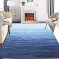 thumbnail image 1 of Geetinfly 9*12FT Area Rugs 9*12 Rug Large Modern Ombre Area Rug Contemporary Floor Rugs Non-Slip Low Pile Floor Cover Indoor Gradient Rug for Living Room Bedroom Blue blue, 1 of 7
