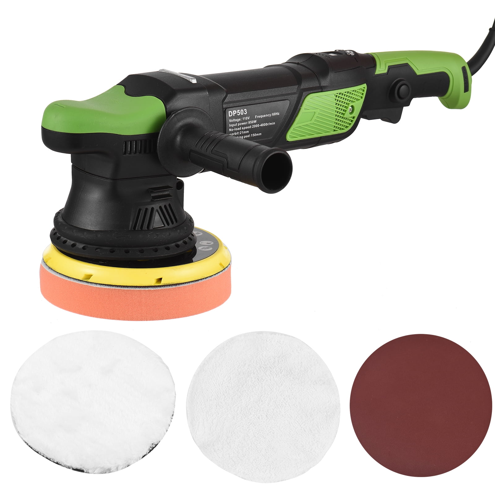 Geevorks Polishers,Variable Speed 3 Car Orbital Car Paper 950w Polisher