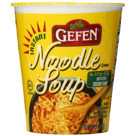 Gefen Cakes, Gefen No Msg Chicken Noodle Soup, 2.3-Ounce (Pack of 12)