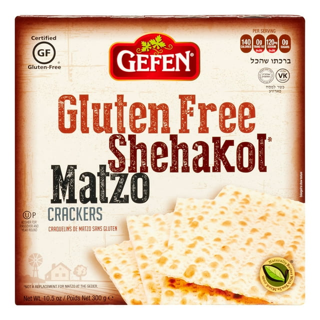 Gefen Gluten Free Matzo Cracker, 10.5 Oz
