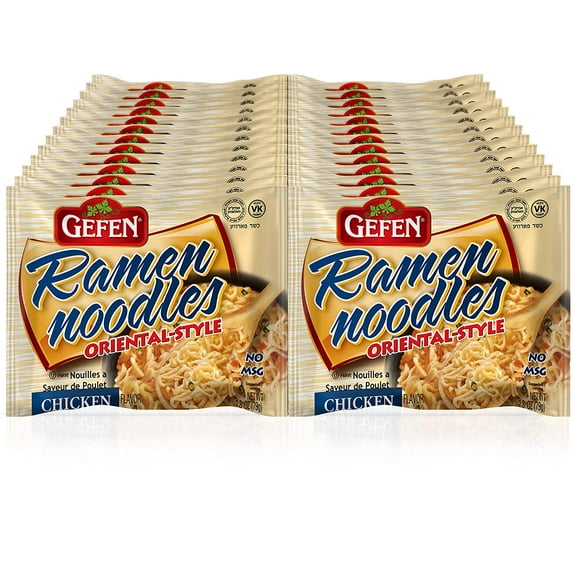 Gefen Ramen Noodle Chicken Flavored, 3-Ounce (Pack of 24)