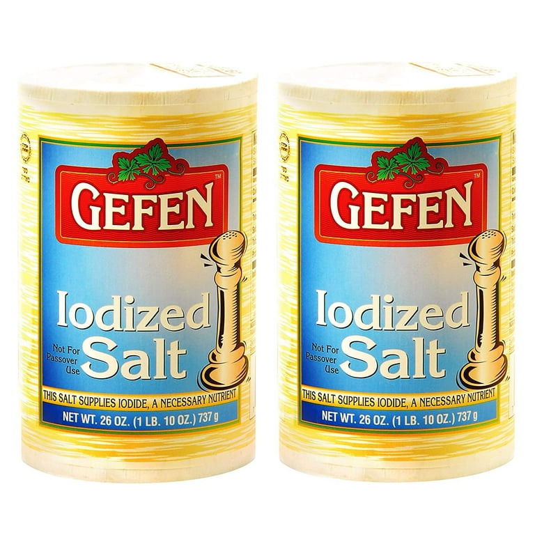 https://i5.walmartimages.com/seo/Gefen-Iodized-Salt-26oz-2-Pack-Total-3-25-Pounds-Easy-Pour-Spout-Canister-Product-of-the-USA-Certified-Kosher_2fdac0e2-3773-43fa-bb0f-49fae7ab63f1.d9a6a40e57be0f9644f56250e093b8ef.jpeg?odnHeight=768&odnWidth=768&odnBg=FFFFFF