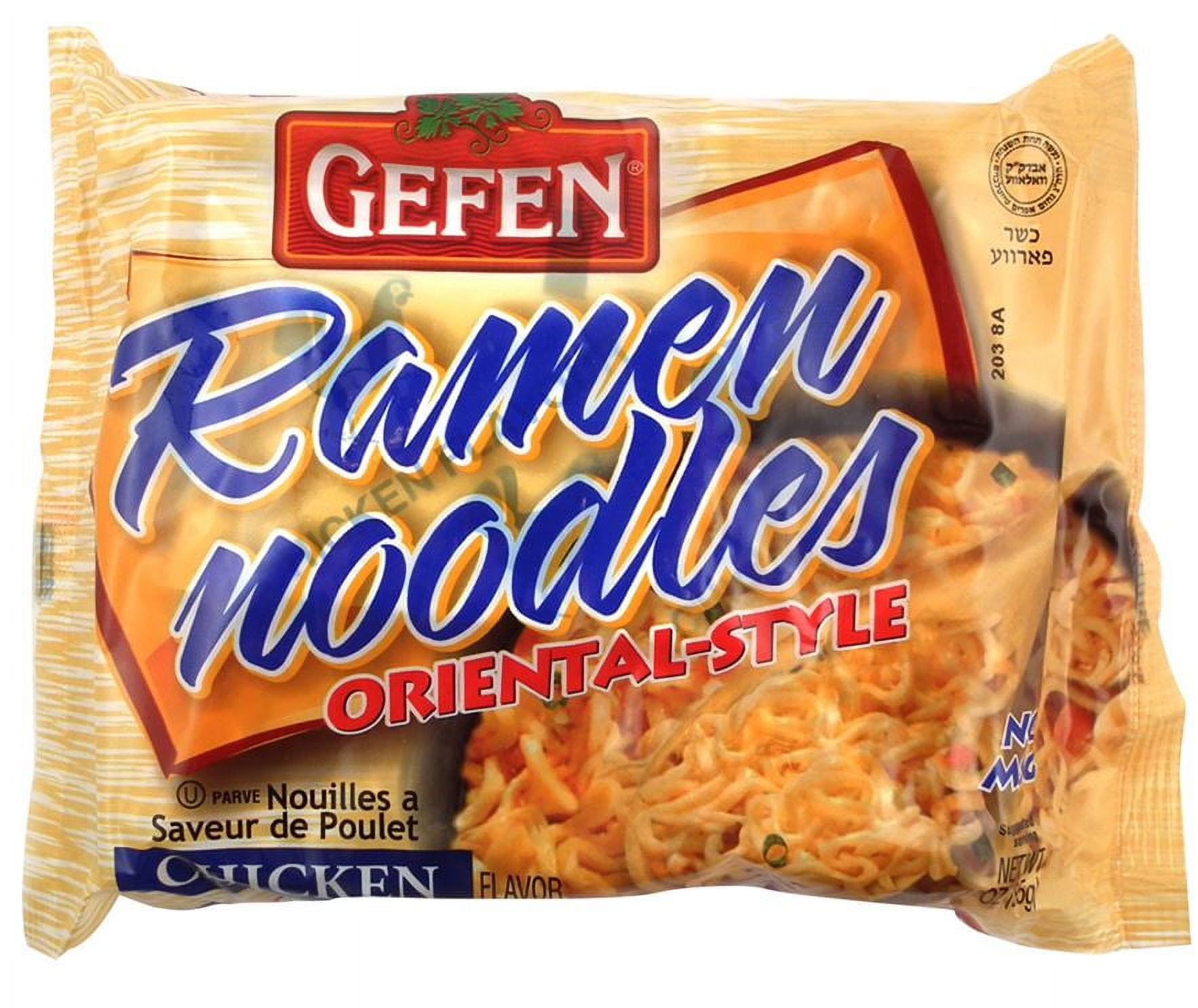 Gefen Oriental Style Chicken Flavor Ramen Noodles (3Oz) (Pack of 24)