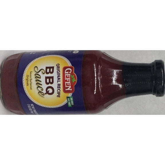 Gefen Original Recipe BBQ Sauce No MSG Fat Free 18 Oz. Pk Of 6.