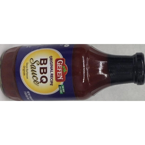 Gefen Original Recipe BBQ Sauce No MSG Fat Free 18 Oz. Pk Of 6.