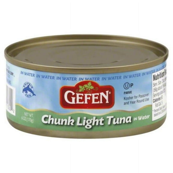 Gefen Passover Chunk Light Tuna in Water, 6 oz