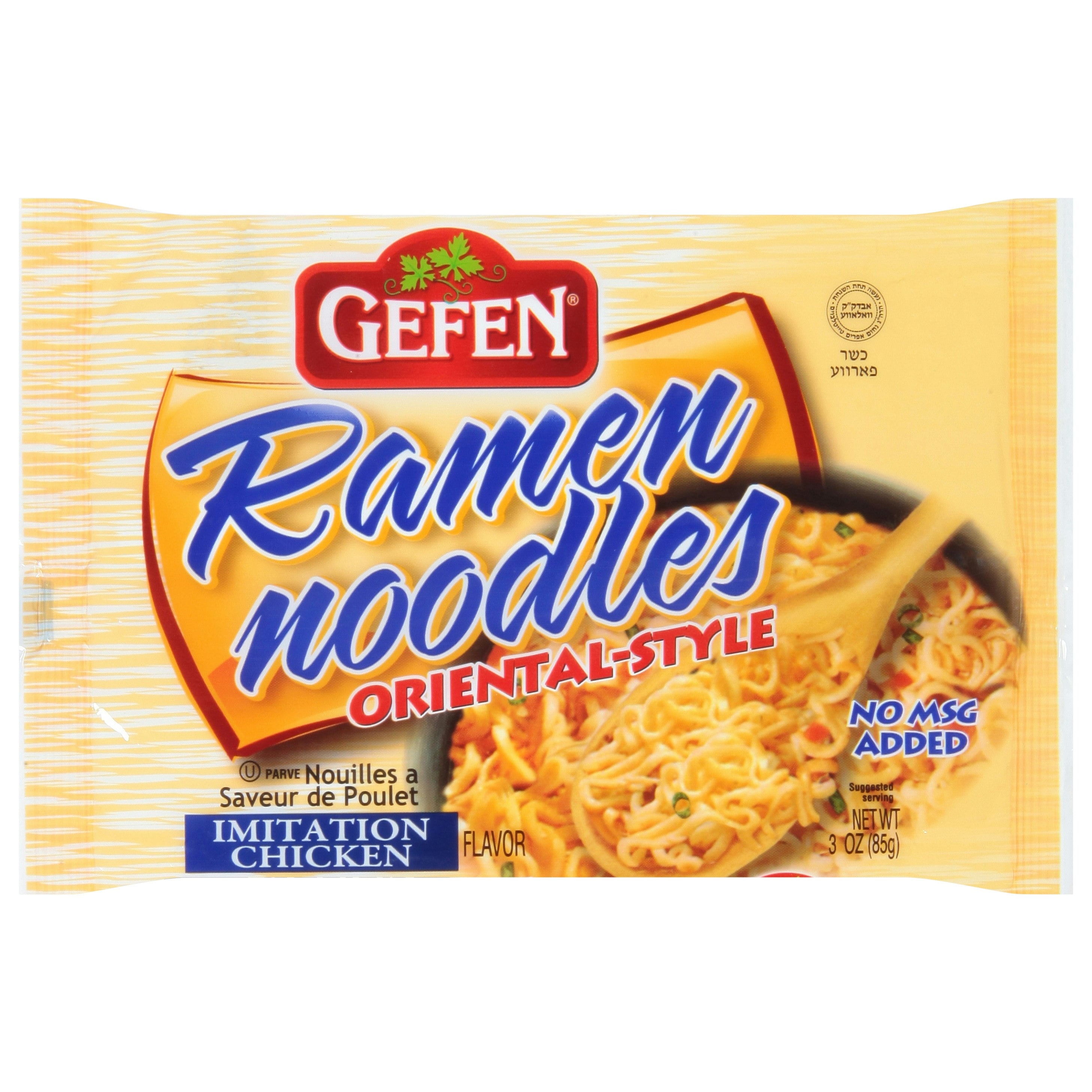 Gefen Ramen Noodles Chicken 3 oz (Pack Of 24)