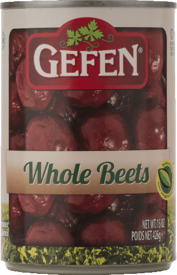Gefen Whole Beets Kosher For Passover 15 Oz. Pack Of 6.
