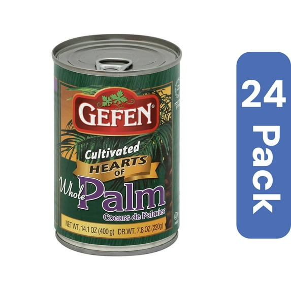 Gefen Whole Heart of Palm 14.1 oz (Pack Of 24)