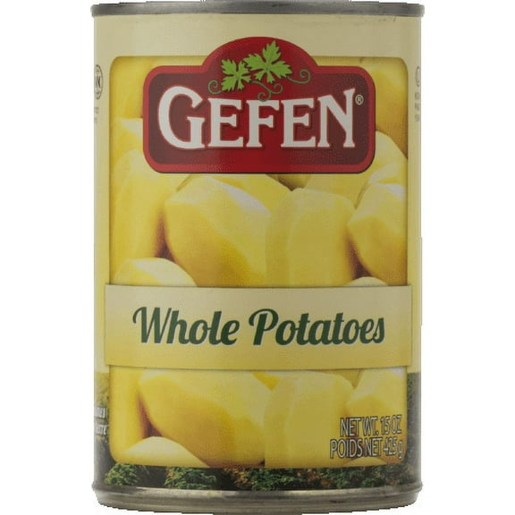 Gefen Whole Potatoes Kosher For Passover 15 Oz. Pack Of 3.
