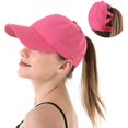 thumbnail image 1 of GegeenDomogPonytail Baseball Cap for Women Mesh Quick Dry Baseball Hat with Ponytail Hole, 1 of 14
