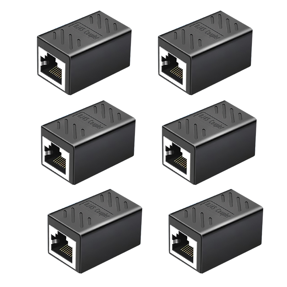 Gegong Splitter RJ45 Network Connector Adapter Socket Extender Splitter One to