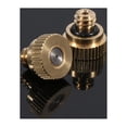 thumbnail image 1 of Gegong Fine Atomization Nozzle,Brass Misting Nozzles For Cooling System 0.4 Mm 10/24 UNC Garden 20pcs, 1 of 8