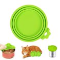 thumbnail image 1 of Gegong Pet Can Tops, Keep fresh Food Can Lids, Can Covers, Silicone BPA-Free Suit for All Standard Supermarket Size Can (Green), 1 of 6