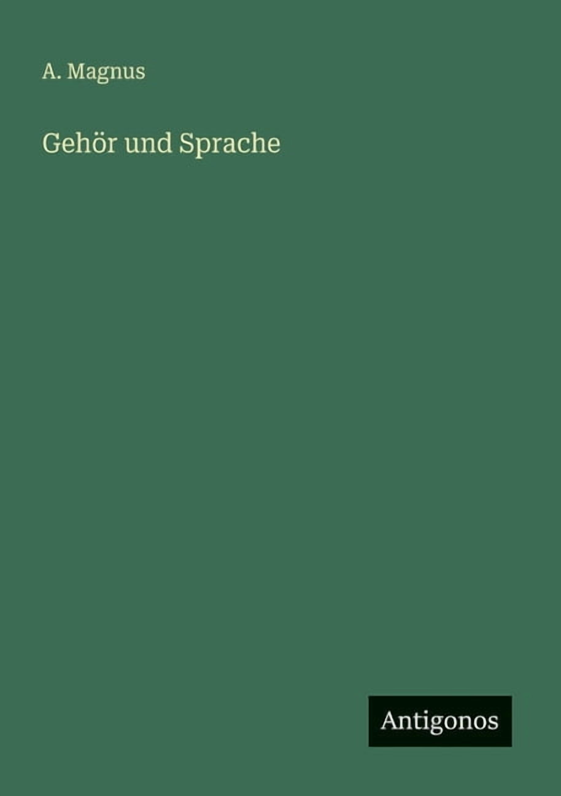 GehÃ¶r und Sprache, (Paperback)
