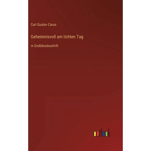 Geheimnisvoll am lichten Tag : in Großdruckschrift (Hardcover)