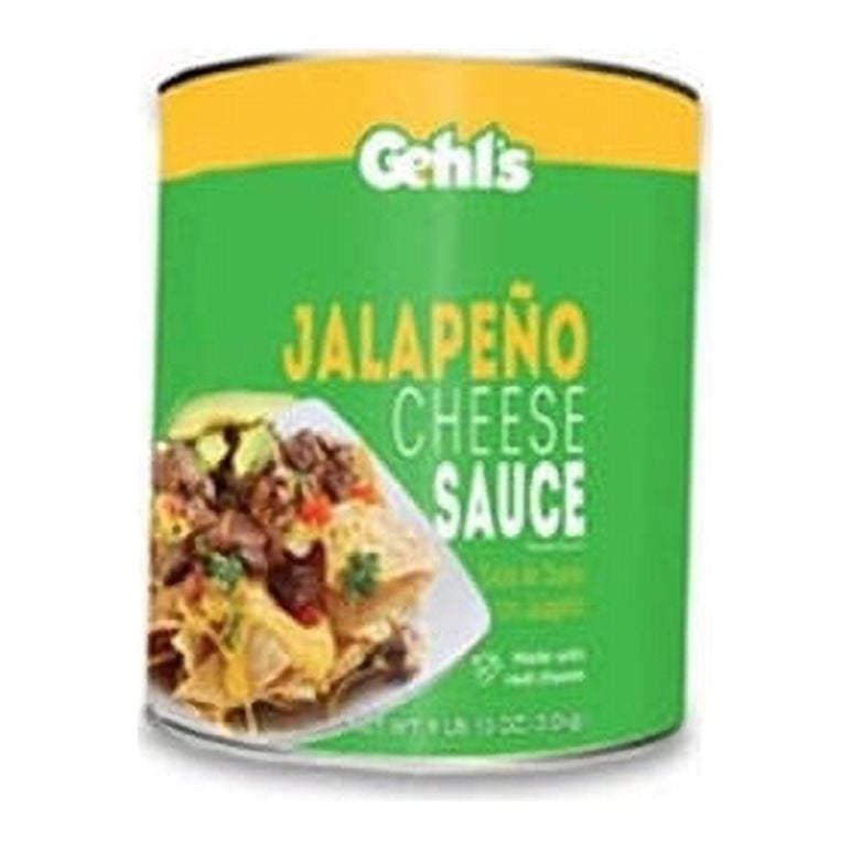 Gehl's G03200 Original Jalapeno Cheese Sauce 6 10 Can 66 Each