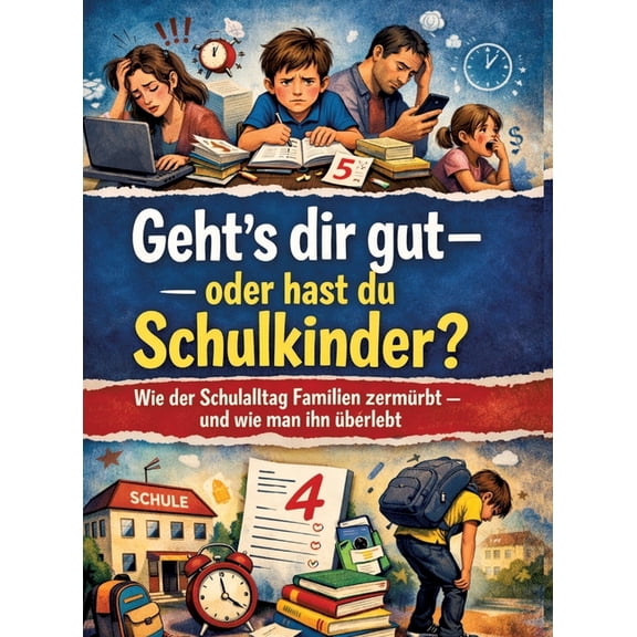 Geht's dir gut - oder hast du Schulkinder?: Wie der Schulalltag Familien zermrbt - und wie man ihn berlebt, (Hardcover)