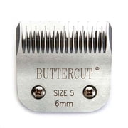 Geib Stainless Steel Buttercut Grooming Blades High Quality Durable Ultra Sharp # 5 Skip Tooth = 1/4" Cut