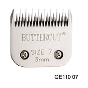 Geib Stainless Steel Buttercut Grooming Blades High Quality Durable Ultra Sharp # 7 Skip Tooth = 1/8" Cut