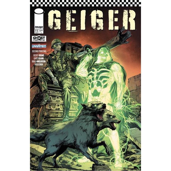 Geiger #11 2nd Ptg Image Comics Comic Book