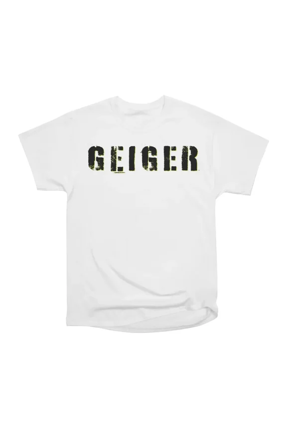 Geiger Black Logo T-Shirt Tee Gift For Him Merch For Her Apparel For Friend