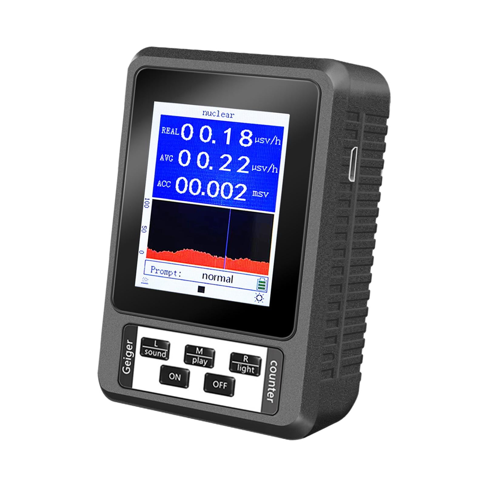 Geiger Counter Dosimeter Monitor Tester for Radiology Laboratories
