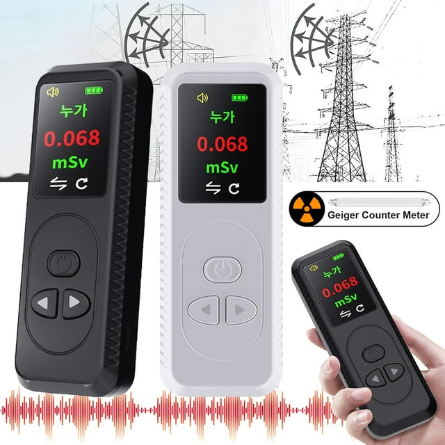 Geiger Counter Dosimeter for Nuclear Radiation, Portable Radiation
