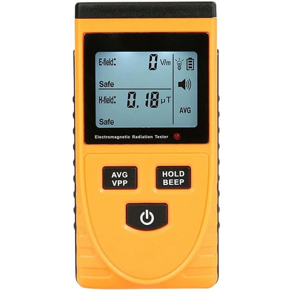 Geiger Counter,Nuclear Radiation Meter, Portable Dosimeter Counter with LCD Display, Detector GM3120