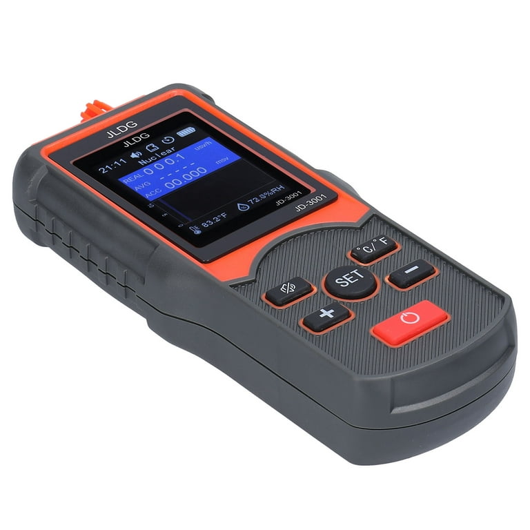 Geiger Counter, Radiation Detector & Humidity Measurement Device, Data  Export Function, Versatile Use
