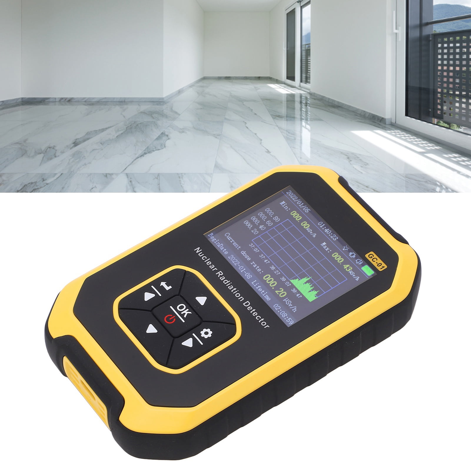 Geiger Counter, X Real Time Monitoring Detector, With 3 Mode For X Rays