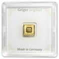 thumbnail image 1 of Geiger GOLD Bar - 1 Gram .9999 Pure, in Assay, 1 of 4