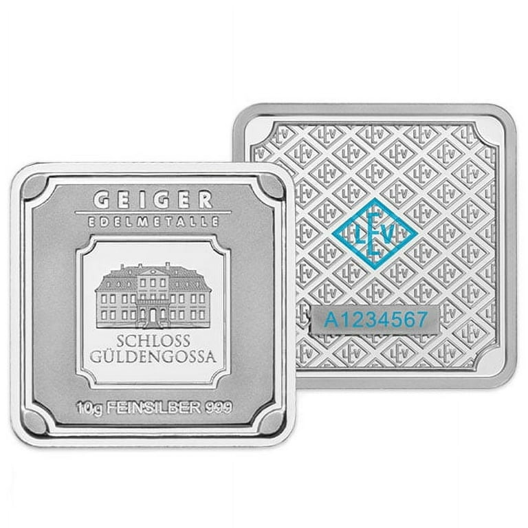 Geiger Edelmetalle Precious Metals Bullion - Box of 30 x 10g