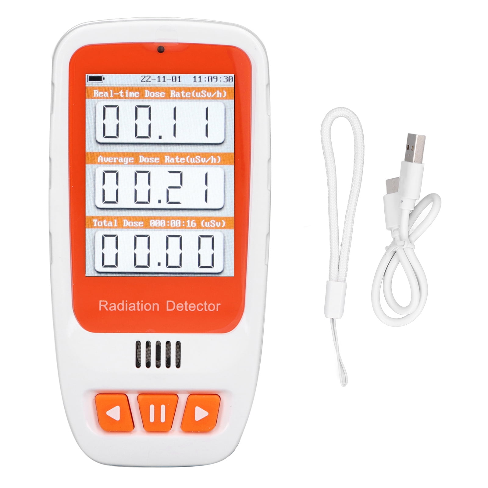 Geiger counter,Nuclear Radiation Detector X γ β Rays Geiger Counter
